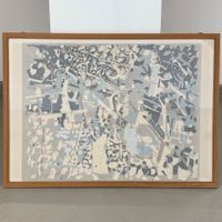 « Composition abstraite », 1963, Ernst Coghuf